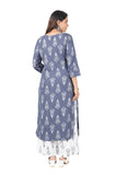 Women's Rayon Kurti and Plazzo printed set for Women